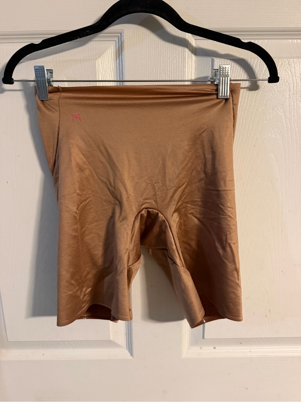 Ruby Ribbon Seamless Shapewear Shorts - Tan